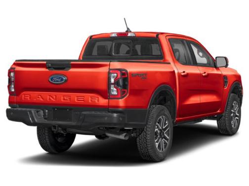 Hot Pepper Red Metallic Tinted Clearcoat 2024 Ford Ranger LARIAT