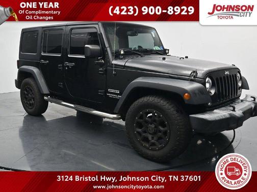 Black Clearcoat 2017 Jeep Wrangler Unlimited Sport