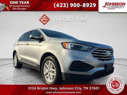 Iconic Silver Metallic 2022 Ford Edge SEL