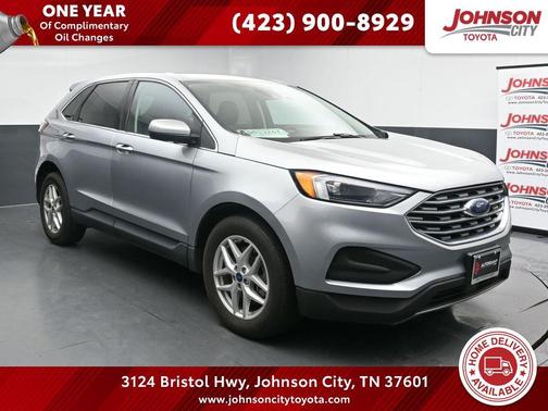 Iconic Silver Metallic 2022 Ford Edge SEL