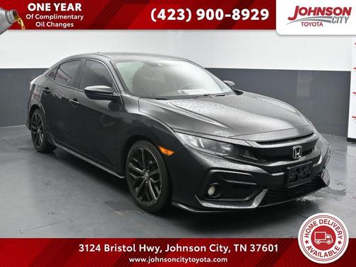Crystal Black Pearl 2021 Honda Civic Sport