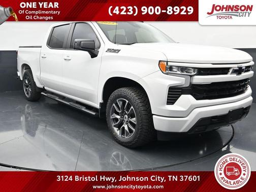 Summit White 2023 Chevrolet Silverado 1500 RST