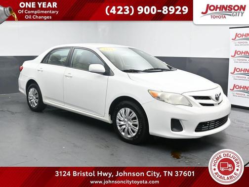 Super White 2011 Toyota Corolla LE