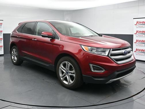 Ruby Red 2018 Ford Edge Titanium
