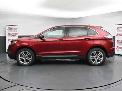 Ruby Red 2018 Ford Edge Titanium