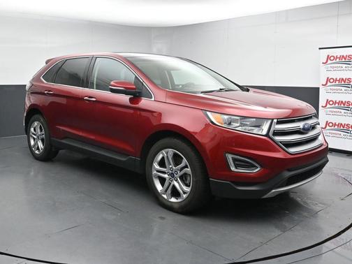 Ruby Red 2018 Ford Edge Titanium