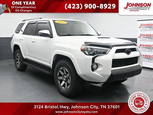 Super White 2019 Toyota 4Runner TRD Off Road Premium