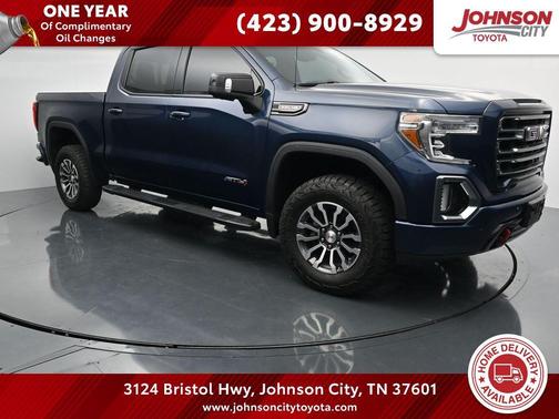 Pacific Blue Metallic 2020 GMC Sierra 1500 AT4