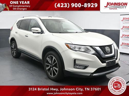 Pearl White Tricoat 2019 Nissan Rogue SL
