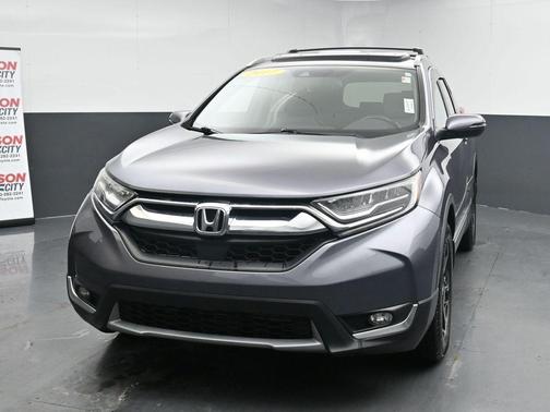 Modern Steel Metallic 2017 Honda CR-V Touring