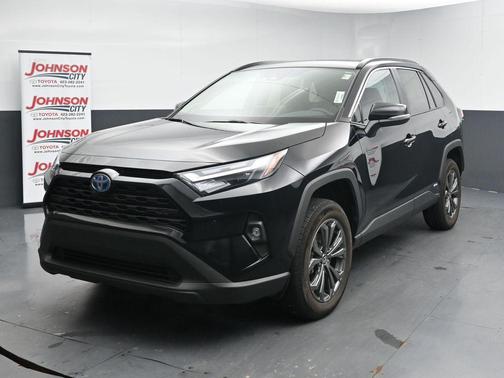 Midnight Black Metallic 2024 Toyota RAV4 Hybrid XLE Premium