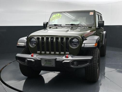 Sarge Green Clearcoat 2021 Jeep Wrangler Unlimited Rubicon