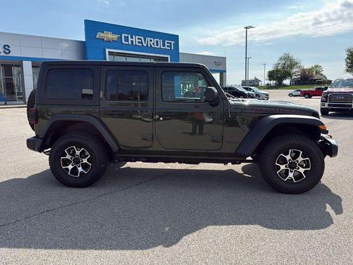 Sarge Green Clearcoat 2021 Jeep Wrangler Unlimited Rubicon
