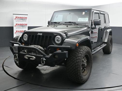 Black Clearcoat 2013 Jeep Wrangler Unlimited Sahara