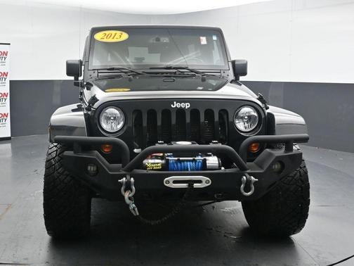 Black Clearcoat 2013 Jeep Wrangler Unlimited Sahara