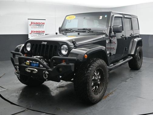 Black Clearcoat 2013 Jeep Wrangler Unlimited Sahara