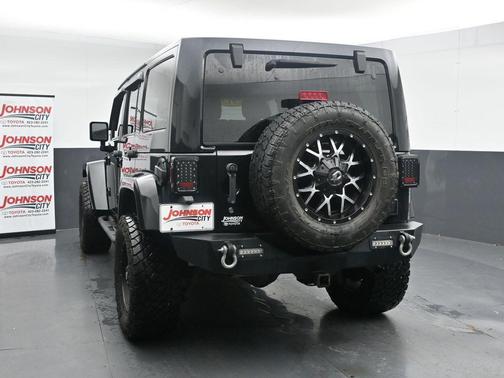 Black Clearcoat 2013 Jeep Wrangler Unlimited Sahara