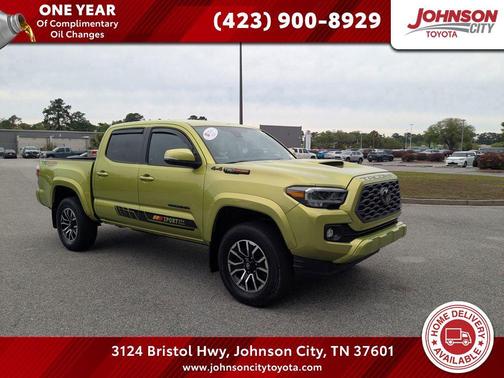 Electric Lime Metallic 2023 Toyota Tacoma TRD Sport