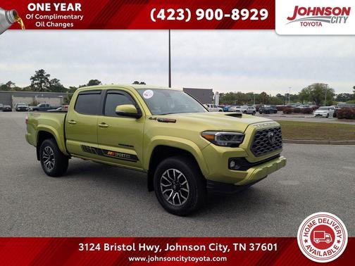 Electric Lime Metallic 2023 Toyota Tacoma TRD Sport