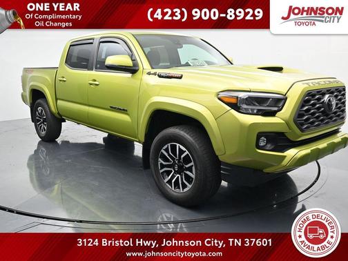 Electric Lime Metallic 2023 Toyota Tacoma TRD Sport