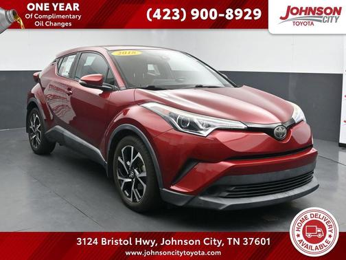 Ruby Flare Pearl 2018 Toyota C-HR XLE