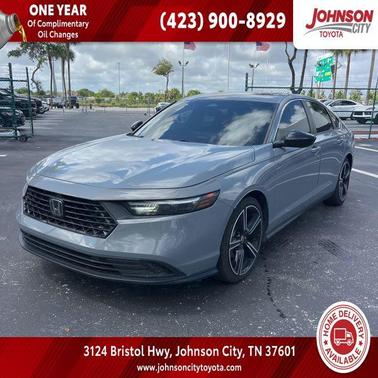 Urban Gray Pearl 2023 Honda Accord Hybrid Sport