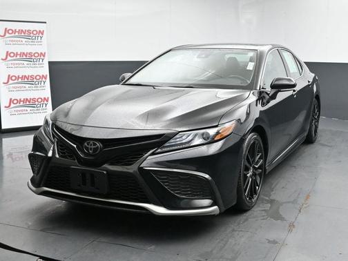 Midnight Black Metallic 2023 Toyota Camry XSE
