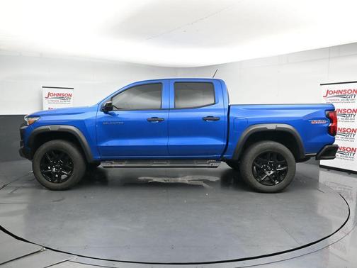 Glacier Blue Metallic 2023 Chevrolet Colorado Trail Boss