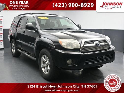 Black 2006 Toyota 4Runner Sport