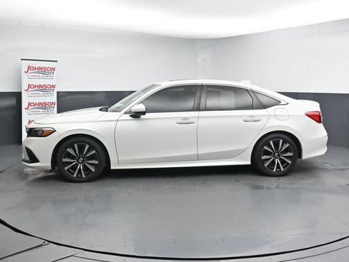 Platinum White Pearl 2022 Honda Civic EX