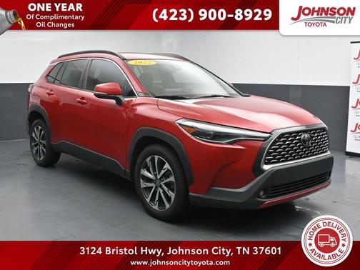 Barcelona Red Metallic 2022 Toyota Corolla Cross XLE