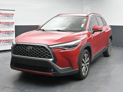 Barcelona Red Metallic 2022 Toyota Corolla Cross XLE