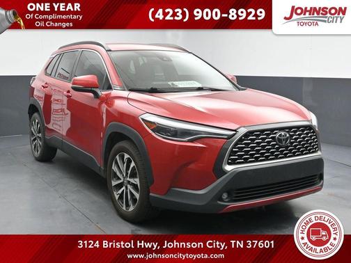 Barcelona Red Metallic 2022 Toyota Corolla Cross XLE