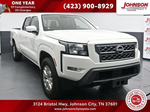 Glacier White 2022 Nissan Frontier SV