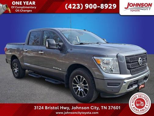 Gun Metallic 2021 Nissan Titan SV