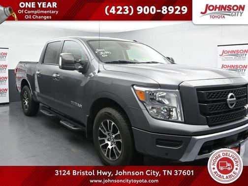 Gun Metallic 2021 Nissan Titan SV