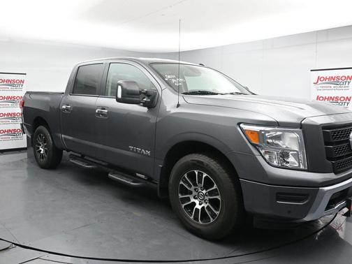 Gun Metallic 2021 Nissan Titan SV