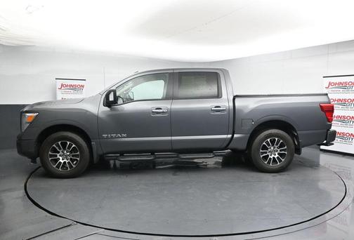 Gun Metallic 2021 Nissan Titan SV