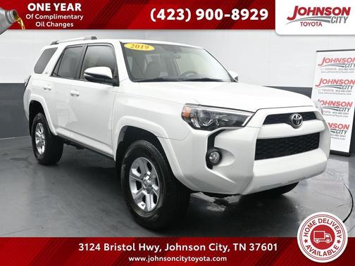 Super White 2019 Toyota 4Runner SR5 Premium