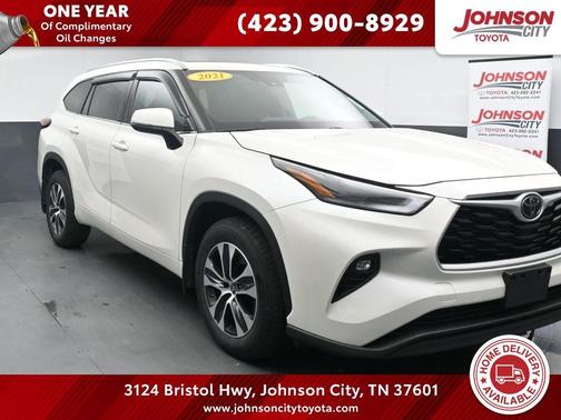 Blizzard Pearl 2021 Toyota Highlander XLE