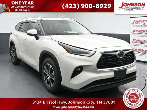 Blizzard Pearl 2021 Toyota Highlander XLE