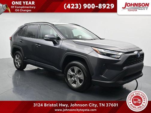 Magnetic Gray Metallic 2024 Toyota RAV4 Hybrid XLE