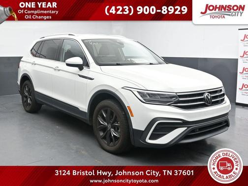 Pure White 2024 Volkswagen Tiguan 2.0T SE 4MOTION