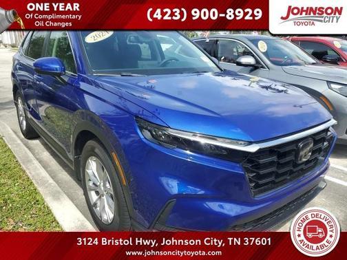 Canyon River Blue Metallic 2024 Honda CR-V EX 2WD