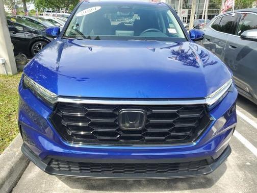 Canyon River Blue Metallic 2024 Honda CR-V EX 2WD