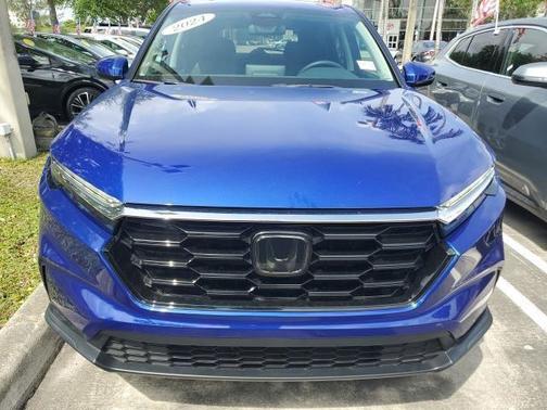 Canyon River Blue Metallic 2024 Honda CR-V EX 2WD