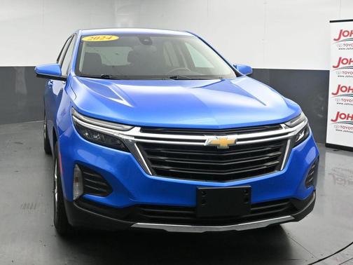 Riptide Blue Metallic 2024 Chevrolet Equinox 1LT