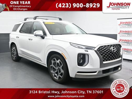 Hyper White 2022 Hyundai PALISADE Calligraphy