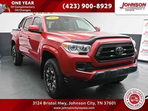 Barcelona Red Metallic 2022 Toyota Tacoma SR