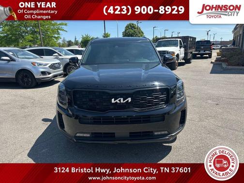 Ebony Black 2022 Kia Telluride SX